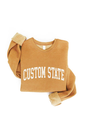 OAT COLLECTIVE - CUSTOM STATE Graphic Sweatshirt