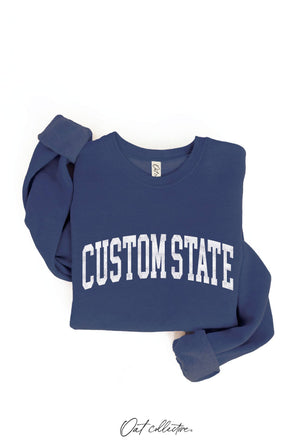 OAT COLLECTIVE - CUSTOM STATE Graphic Sweatshirt