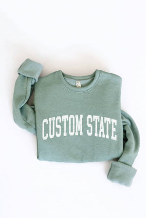 OAT COLLECTIVE - CUSTOM STATE Graphic Sweatshirt