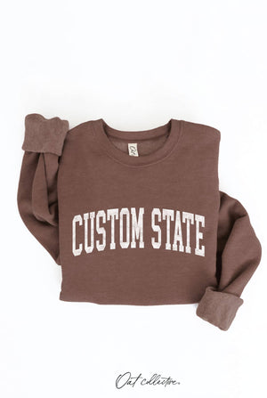 OAT COLLECTIVE - CUSTOM STATE Graphic Sweatshirt