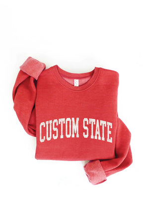 OAT COLLECTIVE - CUSTOM STATE Graphic Sweatshirt