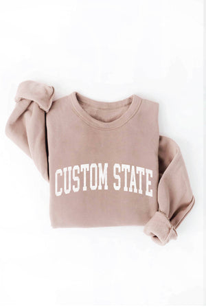 OAT COLLECTIVE - CUSTOM STATE Graphic Sweatshirt