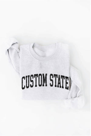 OAT COLLECTIVE - CUSTOM STATE Graphic Sweatshirt