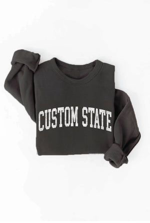 OAT COLLECTIVE - CUSTOM STATE Graphic Sweatshirt