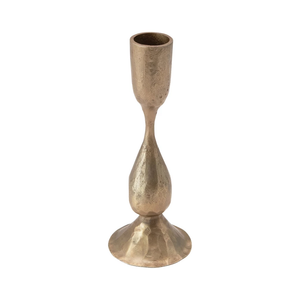 Open image in slideshow, Hand-Forged Hammered Metal Taper Holder
