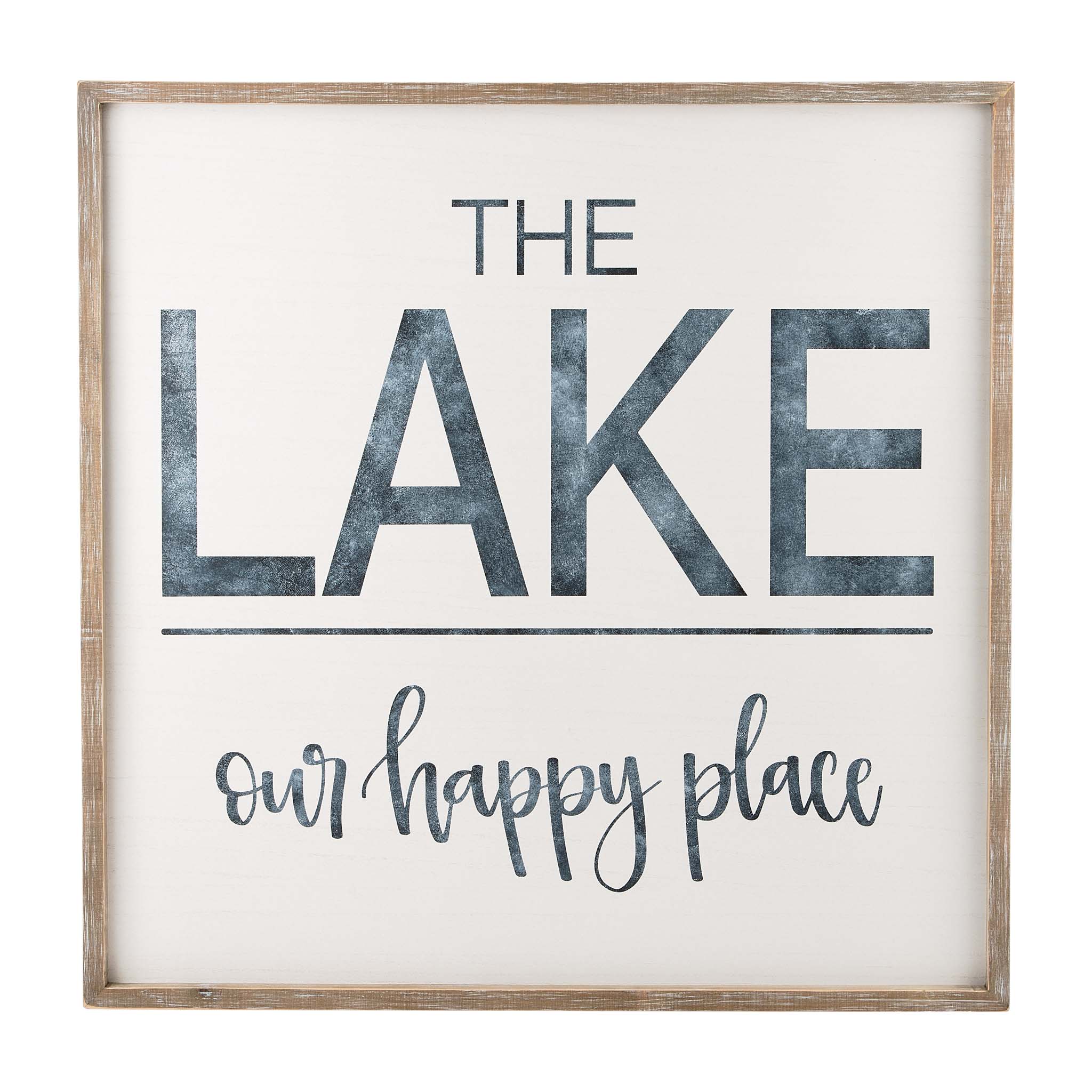 Lake is our Happy Place Board