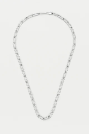 Open image in slideshow, Paperclip Link Chain Necklace
